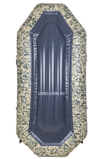 Аква-оптима 260 НАДУВНОЕ ДНО камуфляж (лодка ПВХ)