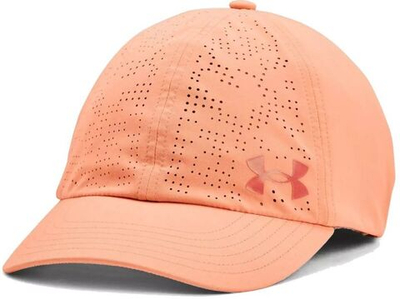 Теннисная кепка Under Armour Women's UA Iso-Chill Breathe Adjustable Cap - orange tropic/after burn