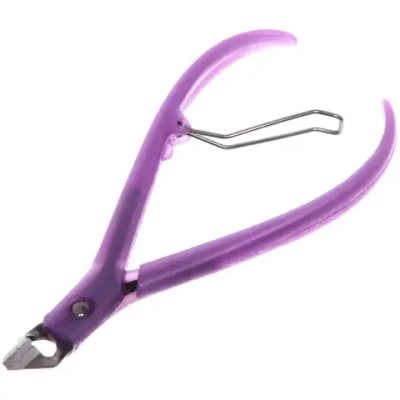 Кусачки для кутикулы, в чехле «Маникюр», одна пружина, цвет микс,9,5см