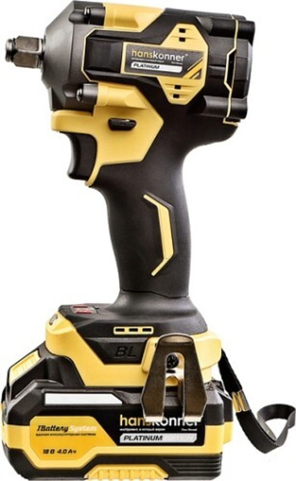 Гайковерт аккумуляторный HANSKONNER HCD20420BLC