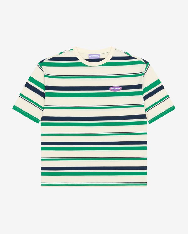 Футболка Nineties бежевый / зеленый - фото 1