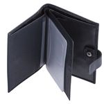 Бумажник водителя FABULA "Brooklyn", натуральная кожа, отстрочка, 6 пластиковых карманов, синий, BV.8.BR