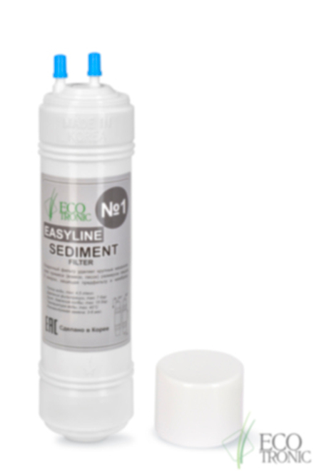 КОРОБКА (30шт) Фильтр Ecotronic Easyline 12" U-тип Sediment