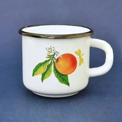 Кружка эмал 0,25л с рис С0102 С0102.П (Новокузнецкая эмаль)