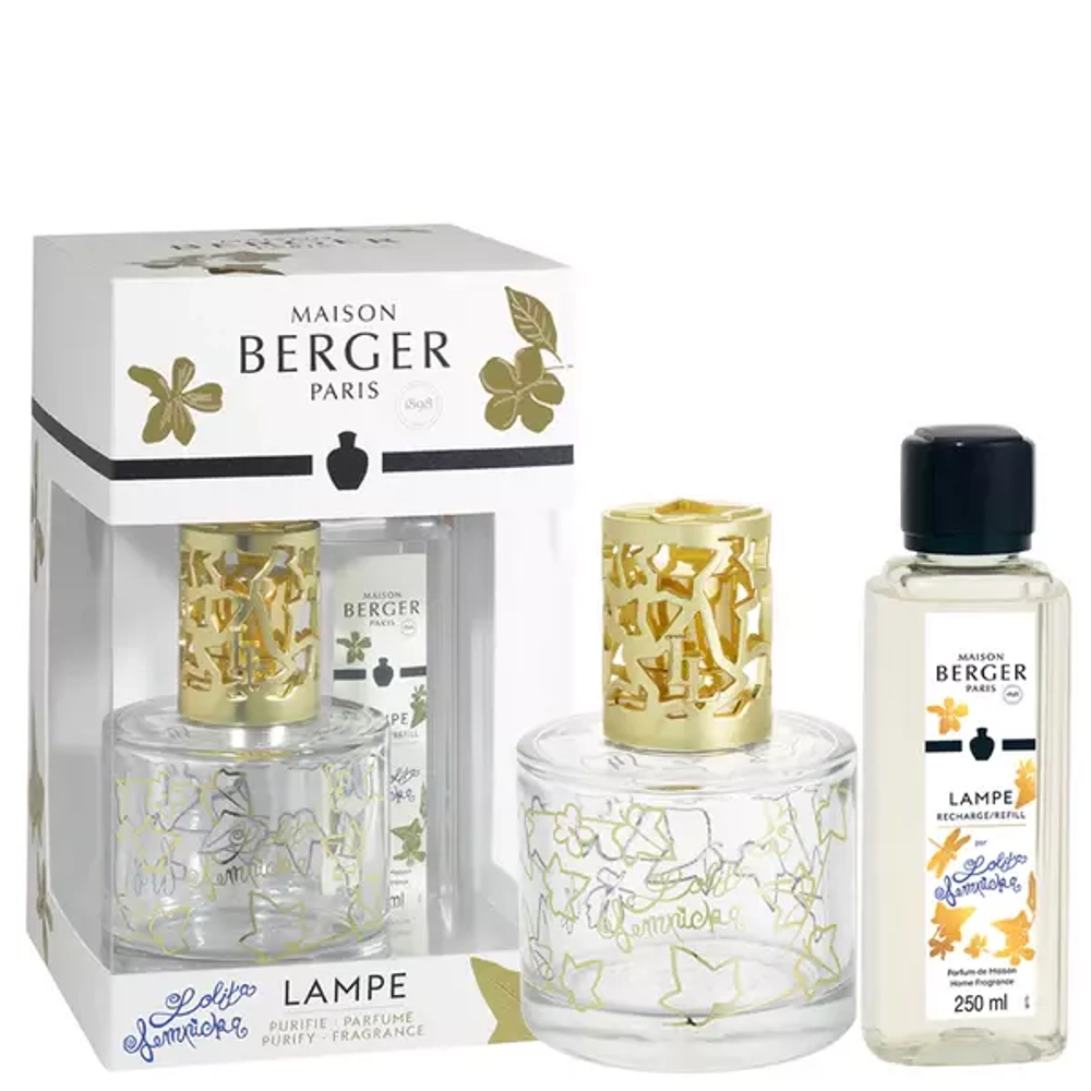 Maison Berger Paris - Набор аромаламп Lolita + ароматическое масло Lolita Lempicka 250мл / артикул   EAN 3127290047502  / GTIN 3127290047502