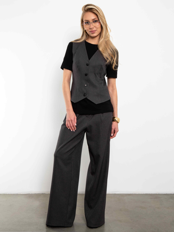 Жилет классический Basic (графит)