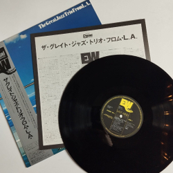 Винтажная виниловая пластинка LP The Great Jazz Trio The Great Jazz Trio From L.A. (Japan 1978) (Obi)