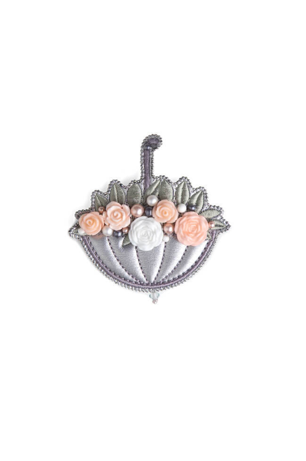 8331 Брошь (серебристый)