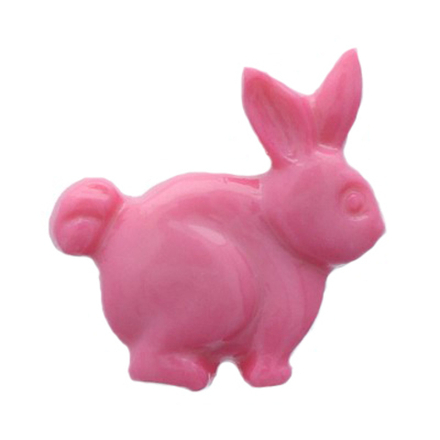 Пуговица "Gamma" "Кролик", 16 мм, цв.D815