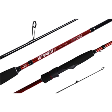 Спиннинг Maximus Winner-X JIG 2секц. MJSSWX-24MH 2.4м 17-45г Тр.длина 125см Ex-Fast Action 7колец Ручка EVA