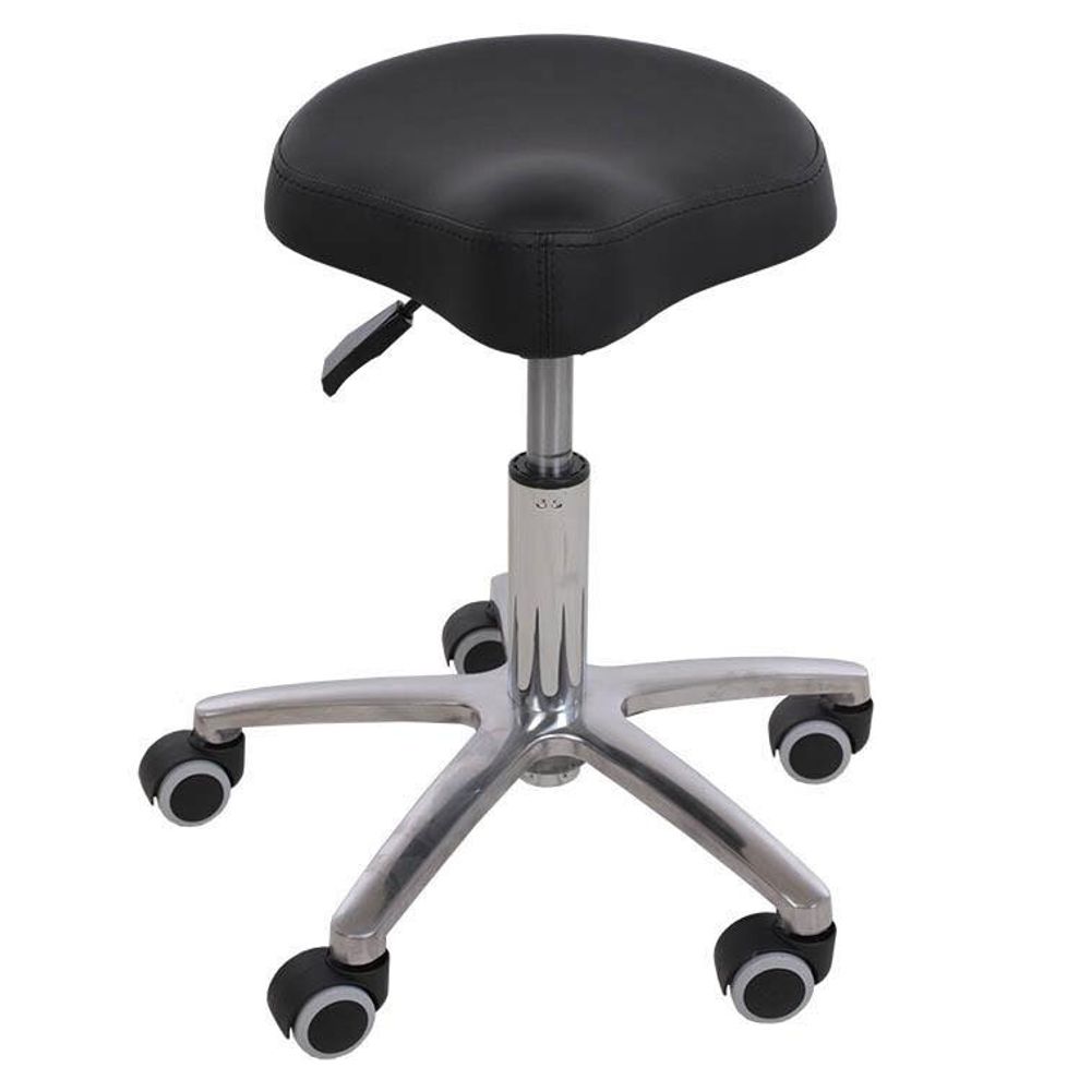 Стул Седло СЕДДО, средний газлифт, металл 48см черн