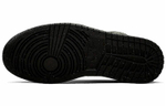 Кроссовки Jordan Air Jordan 1 Mid Triple Black (Женская размерная сетка)