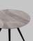 Стол Ники круглый столешница керамика Italian light grey 800