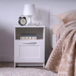 Сириус Тумба прикроватная 390х410х530 Белая
