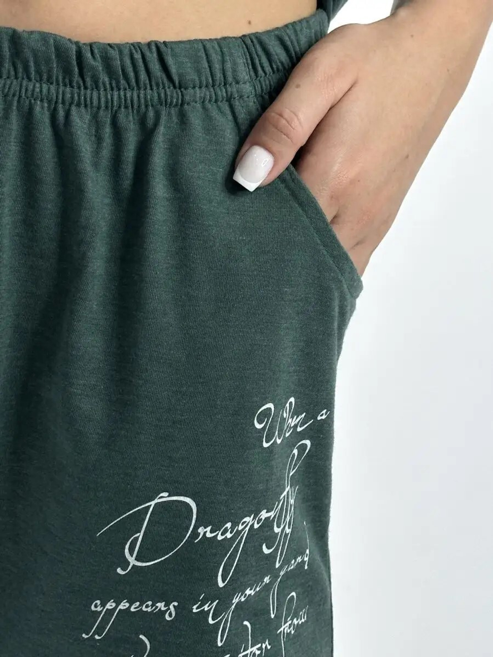 Пижама женская брид+футб. хлопок (велик) КЖ0033