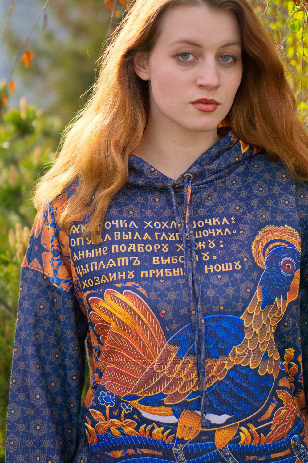 Худи «Петушок и курочка» (серия "Русский лубок")