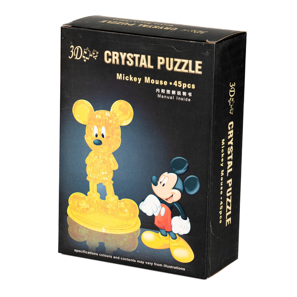 3D-Пазл Микки-Маус Crystal Puzzle, Желтый