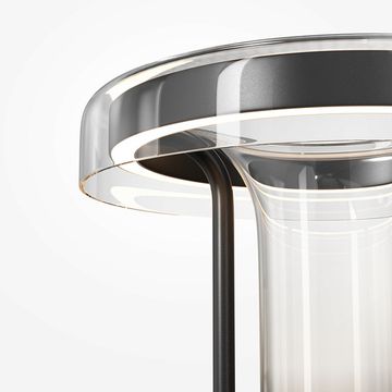 Напольный светодиодный светильник (торшер) 24W 3000К MOD463FL-L24B3K черный Ikebana Maytoni