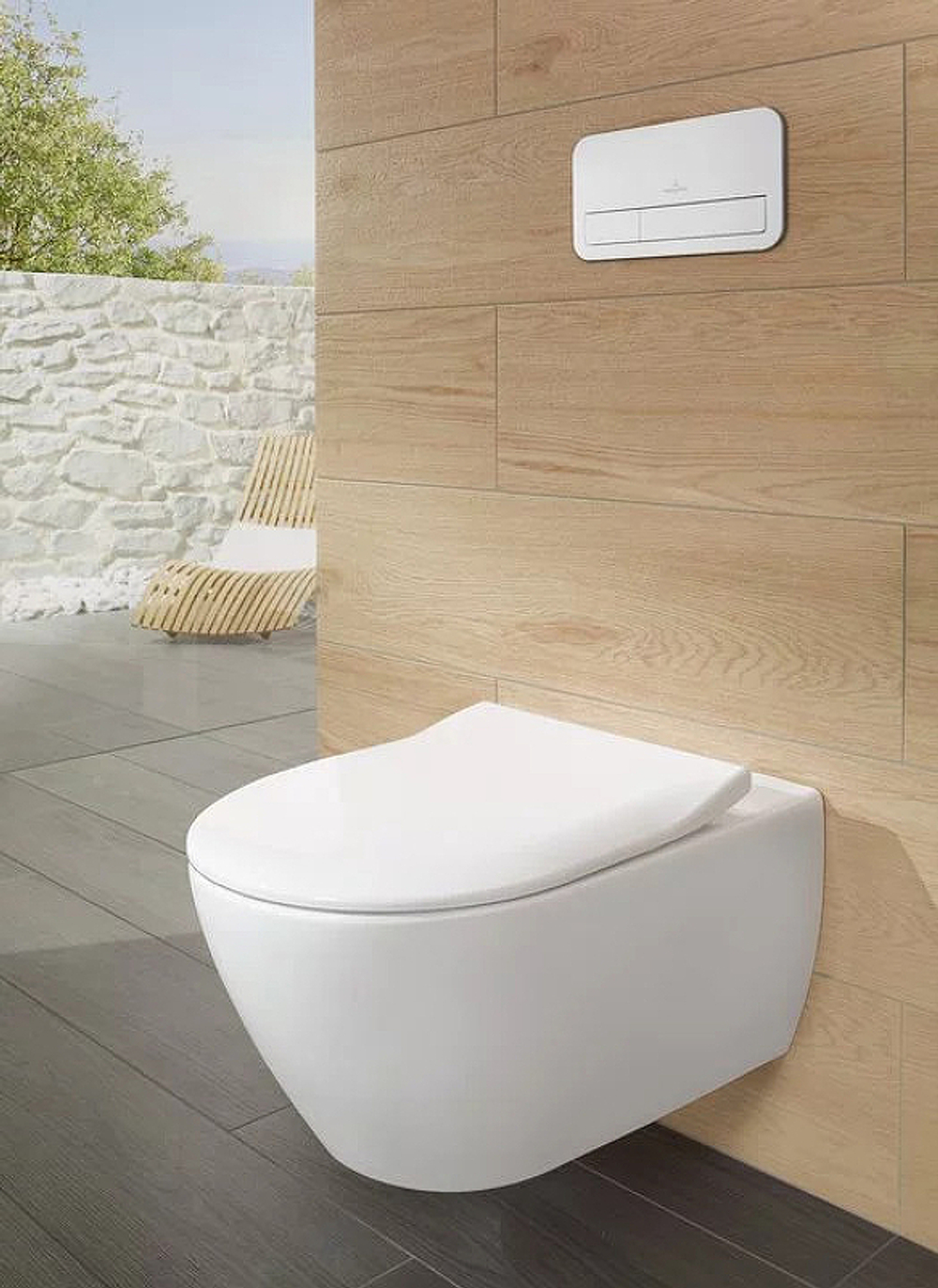 Унитаз Villeroy&Boch Subway 2.0 5614R2R1 подвесной с сиденьем Микролифт