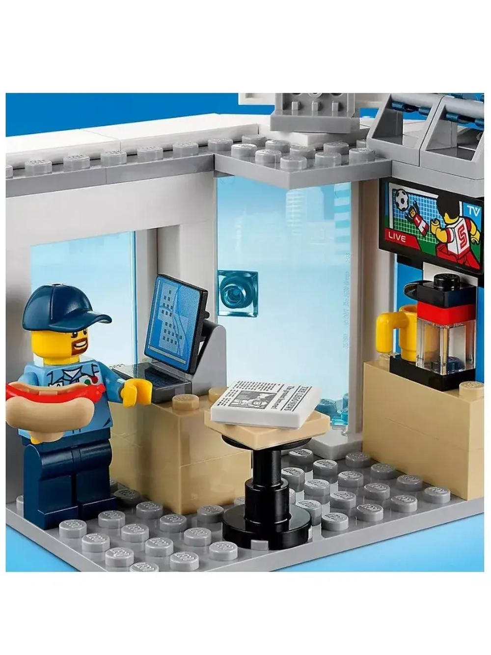 Конструктор Сити Станция технического обслуживания 378 дет