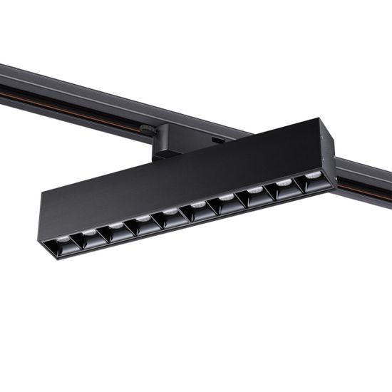 358857 PORT NT22 272 черный Светильник трековый однофазный трехжильный IP20 LED 4000K 16W 220V ITER