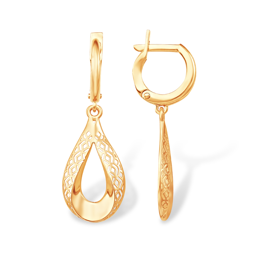 Серьги из золота 585 пробы