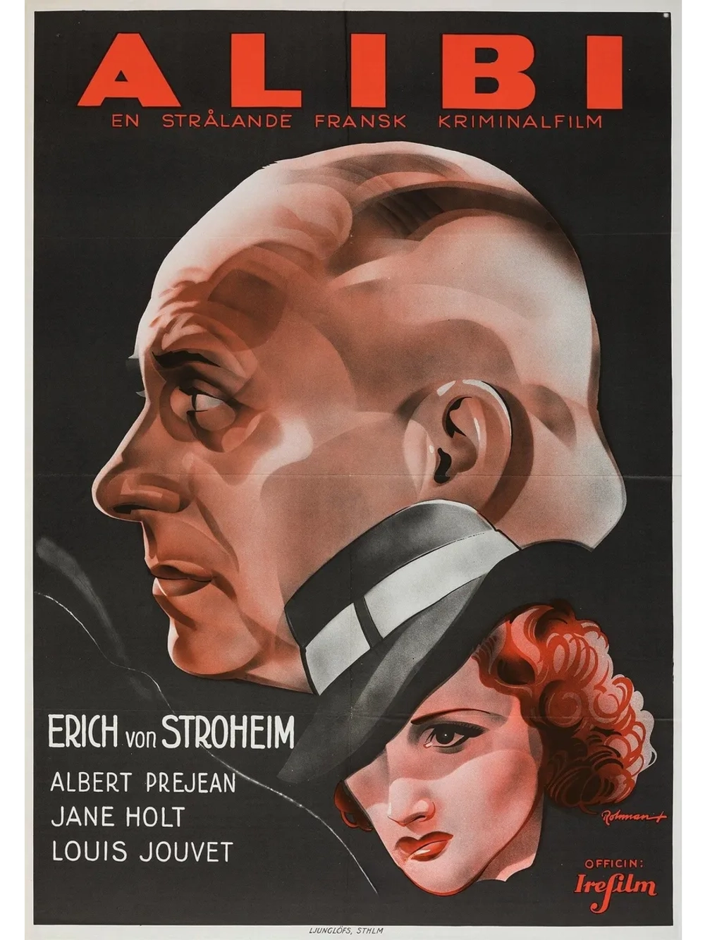 Алиби (1937) (DVD-R), Русский язык.