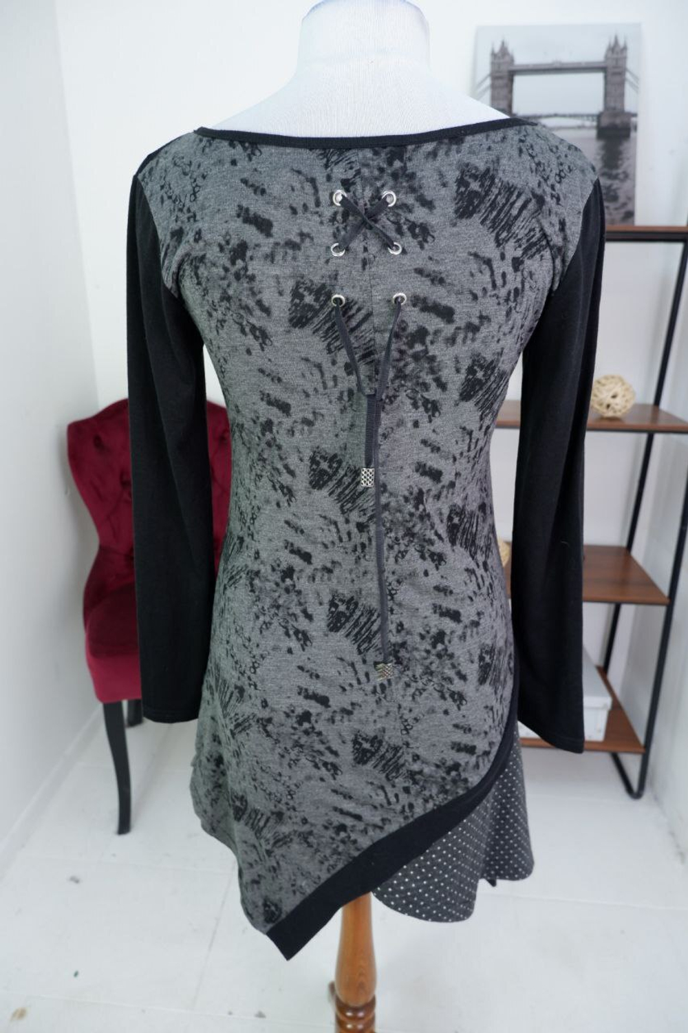 Платье HYPNOSY из разных фактур 44-46 размер