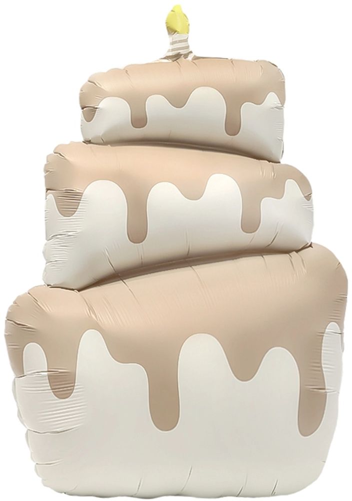 Фигура Торт, Бежевый, Сатин (Китай)