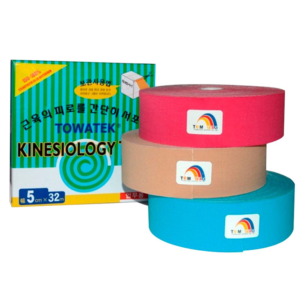 Temtex Kinesiology 5 см х 32 м красный