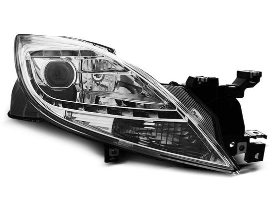 Передние фары DAYLIGHT CHROME для Mazda 6 II GH