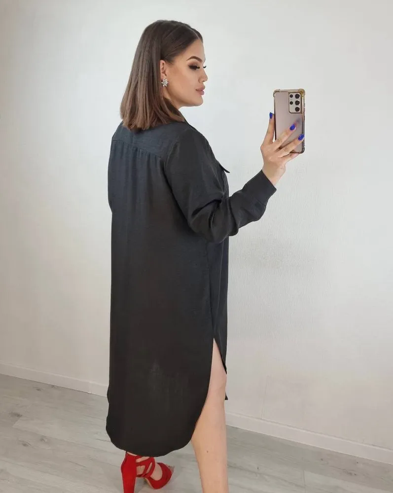 Платье-рубашка 01486-1 Fabrika