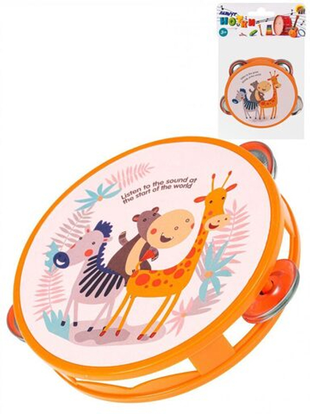 Бубен 9,5см "Музыкальные друзья"