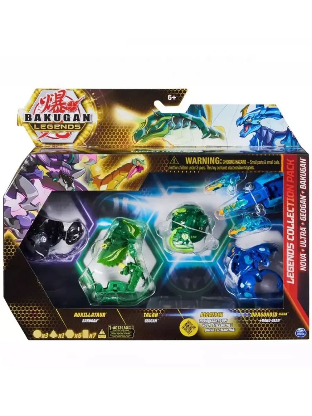 Набор игрушка трансформер Бакуган Legends Collection Pack