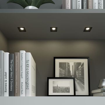 Встраиваемый светодиодный светильник 15271/LED 3W 4200K черный Elektrostandard