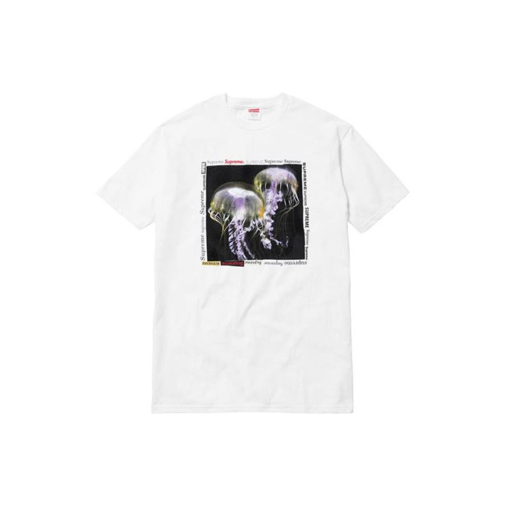 Supreme SS18 Jellyfish Tee White T