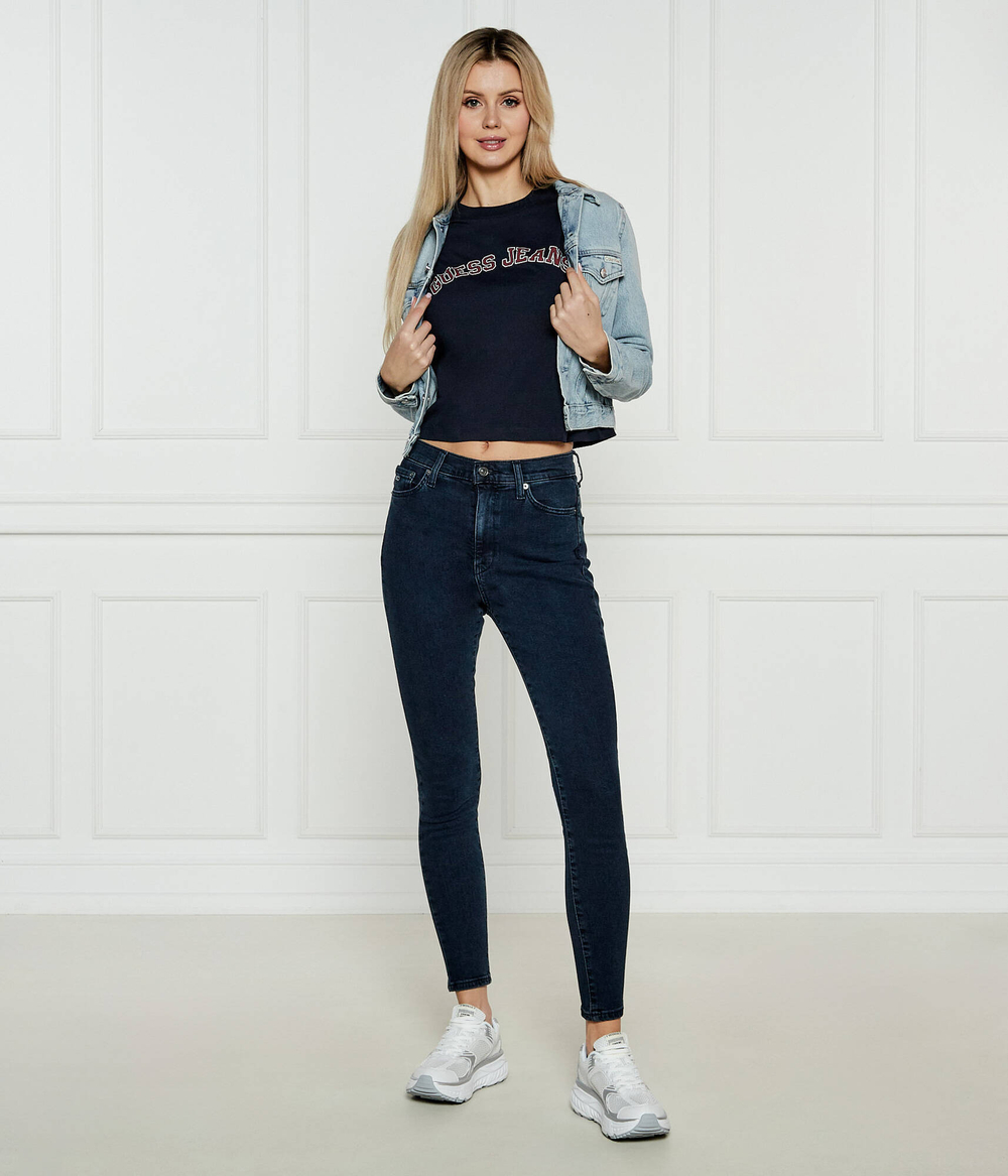 Футболка COLLEGIATE Guess Jeans - темно-синий(W5RI41 K8HM0)