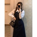 Женский джинсовый сарафан