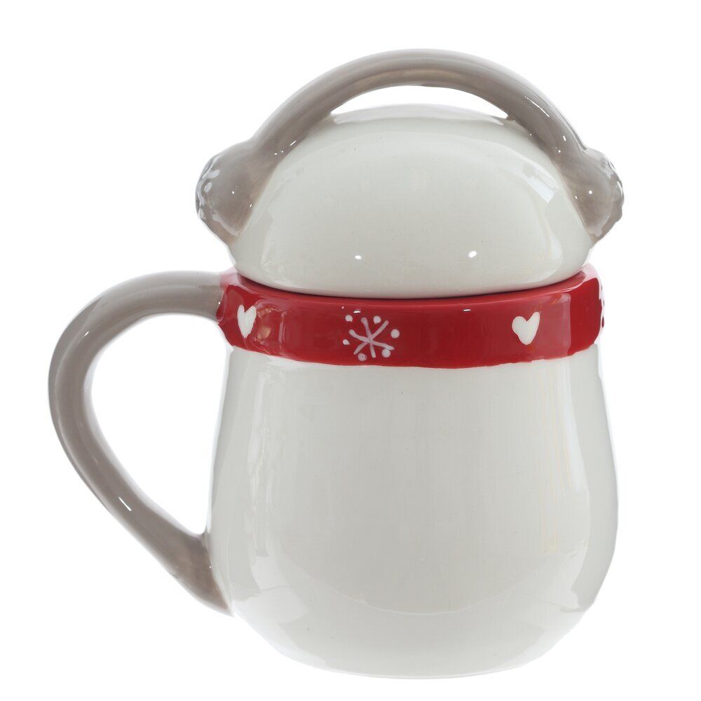 GAEM Кружка "Снеговик меломан", 400 мл, L13 W9 H15 см