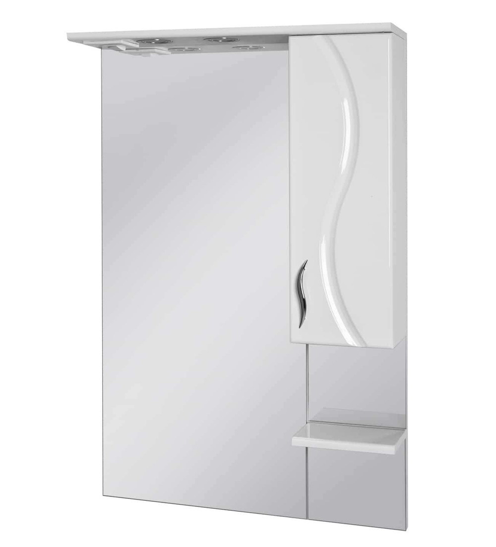 Зеркало Бриз БШНЗ2-75 белое