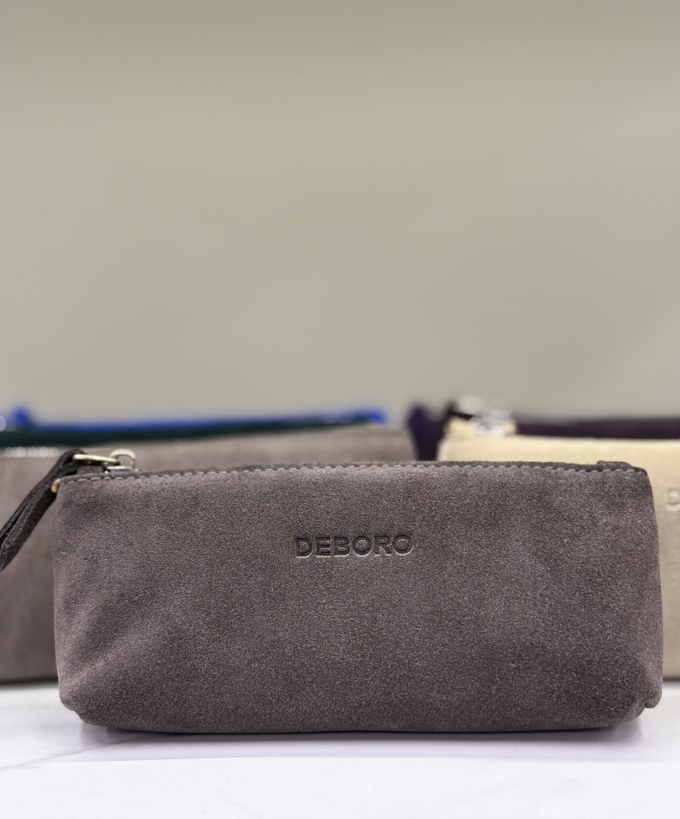 Замшевая косметичка 17-96 в ассортименте