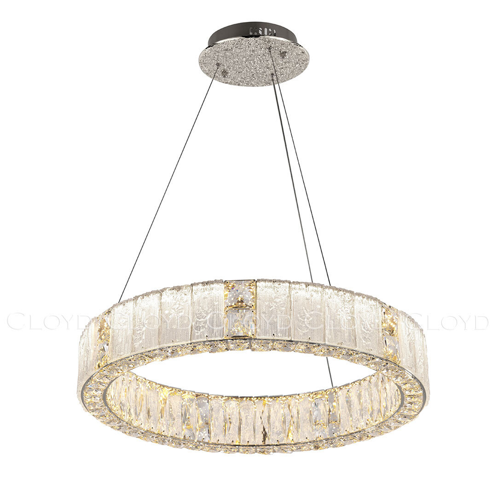 Люстра Cloyd RADIANTA C1 / Ø63 см - никель (арт.11258)