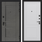 Дверь Входная Бункер BN-04 ФЛ-609 Белый Софт, металлическая