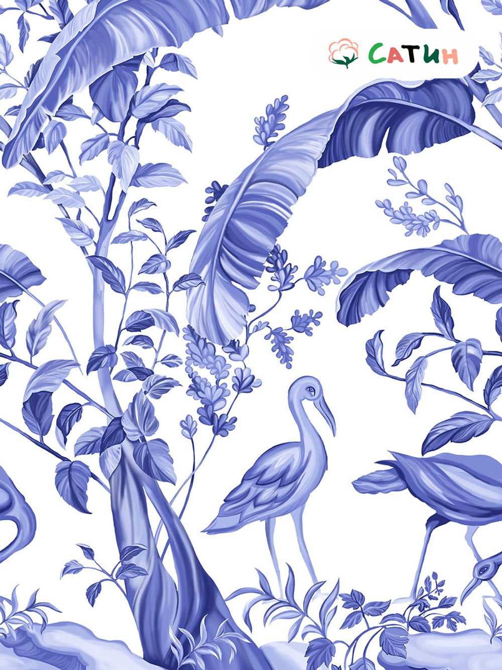 Простынь на резинке Milky Garden "Шинуазри" 120х200 см