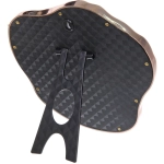 Зеркало настольное «ЭЛАНТРА», цвет золото, 21,5*20,5см