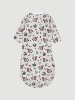 Утеплённый спальный мешок Mjölk Белочки, уценка