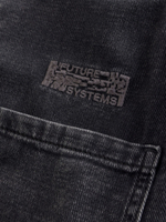 Рубашка джинсовая для мальчика Next B12-114, Черный