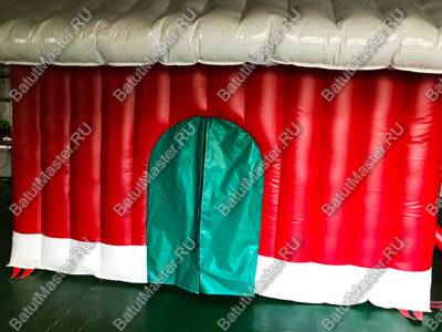 Надувной шатер "Рождественский домик", 5*4*4 м