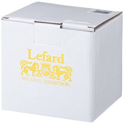 КРУЖКА LEFARD "РАФФЛ" 10 СМ 350 МЛ РОЗОВАЯ (КОР=48ШТ.)