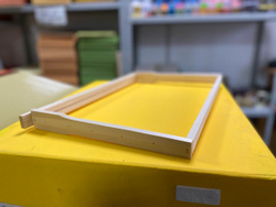 Рамка 435*300 (липа) Дадан с отверстиями и пропилом